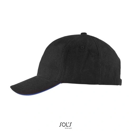 Gorra 6 paneles algodón peinado espeso ref S88100
