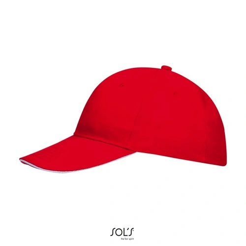 Gorra 6 paneles algodón peinado espeso ref S88100