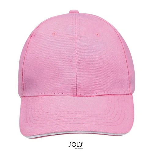 Gorra 6 paneles algodón peinado espeso ref S88100