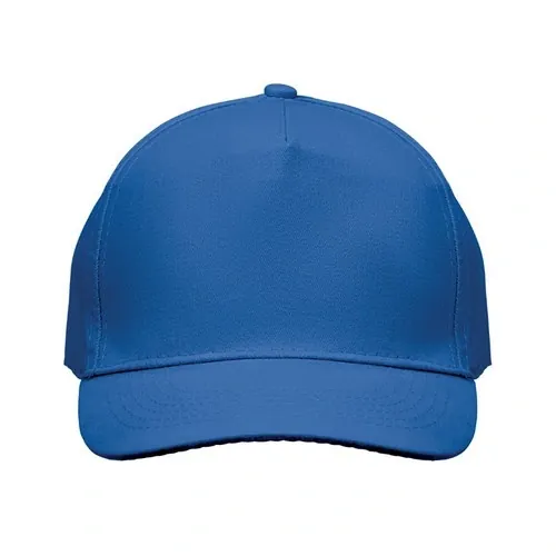 Gorra de béisbol 5 paneles algodón cierre ajustable ref MO2345 - Azul Royal Top