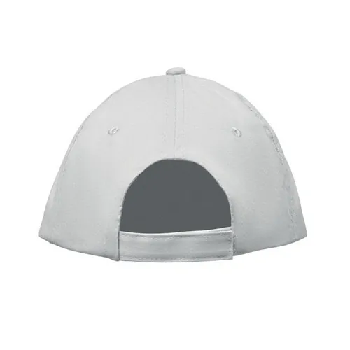Gorra de béisbol 5 paneles algodón cierre ajustable ref MO2345 - Blanco Back