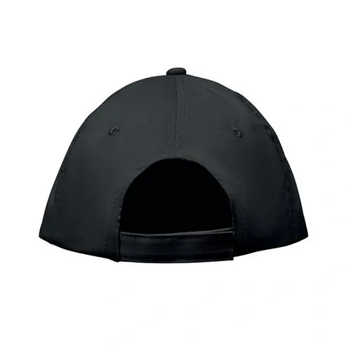 Gorra de béisbol 5 paneles algodón cierre ajustable ref MO2345 - Negro Back