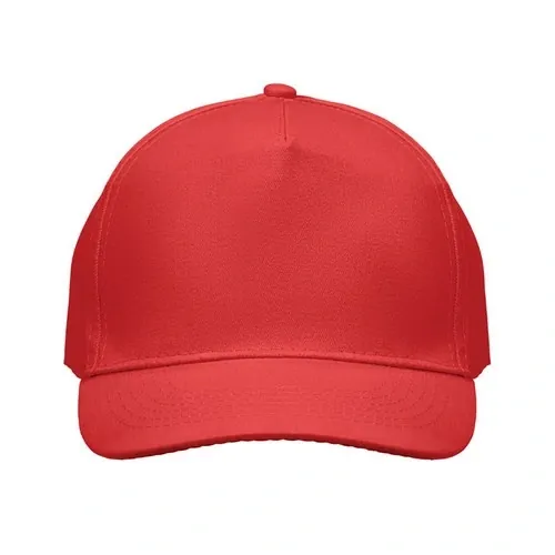 Gorra de béisbol 5 paneles algodón cierre ajustable ref MO2345 - Rojo Top