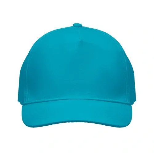 Gorra de béisbol 5 paneles algodón cierre ajustable ref MO2345 - Turquesa Top