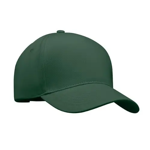 Gorra de béisbol de 5 paneles con hebilla plateada ref MO6875 - Verde Oscuro