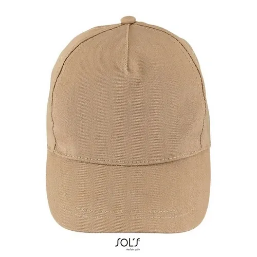Gorra de 5 paneles algodón con visera preformada ref S88119