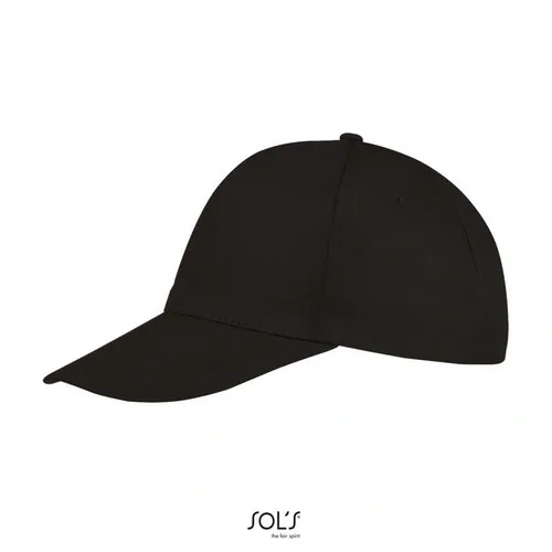 Gorra de 5 paneles algodón con visera preformada ref S88119