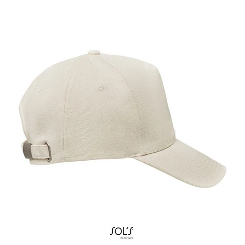 Gorra de 5 paneles algodón orgánico ref S04092