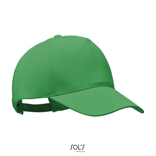 Gorra de 5 paneles algodón orgánico ref S04092