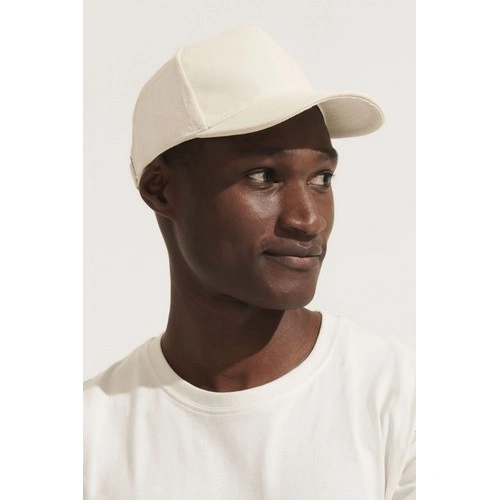 Gorra de 5 paneles algodón orgánico ref S04092