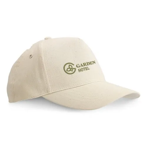 Gorra de algodón con ventilación y cierre ajustable ref 99410 - Natural Claro