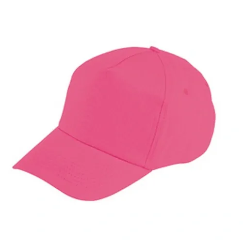 Gorra de algodón para niños con ajuste cómodo ref BA26 - Fucsia