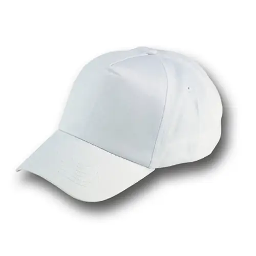 Gorra de algodón peinado con ajuste cómodo ref BA33 - Blanco