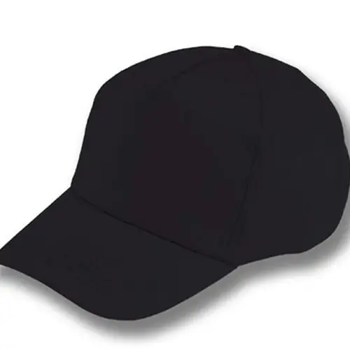 Gorra de algodón peinado con ajuste cómodo ref BA33 - Negro