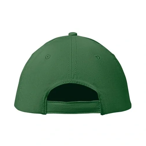 Gorra de béisbol de algodón con cierre ajustable ref MO8834 - Back Verde Oscuro
