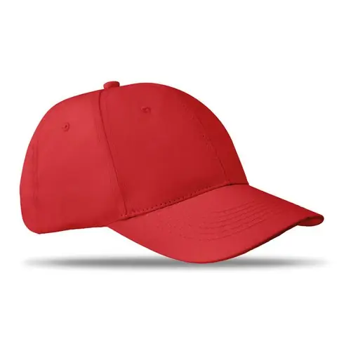 Gorra de béisbol de algodón con cierre ajustable ref MO8834 - Rojo
