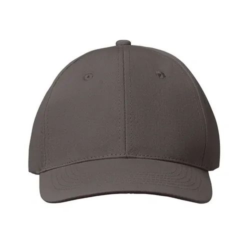 Gorra de béisbol de algodón con cierre ajustable ref MO8834 - Side Gris Piedra