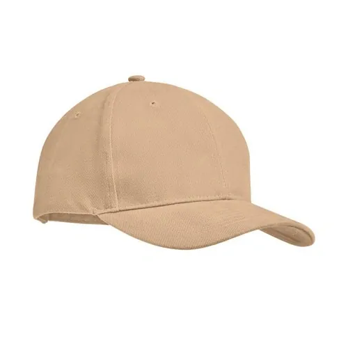 Gorra de béisbol de algodón con cierre ajustable ref MO9643 - Beig
