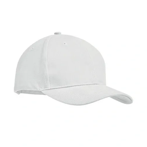 Gorra de béisbol de algodón con cierre ajustable ref MO9643 - Blanco