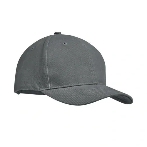 Gorra de béisbol de algodón con cierre ajustable ref MO9643 - Front Gris