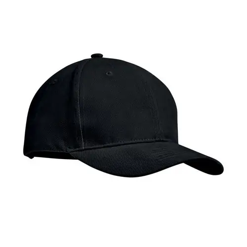 Gorra de béisbol de algodón con cierre ajustable ref MO9643 - Negro