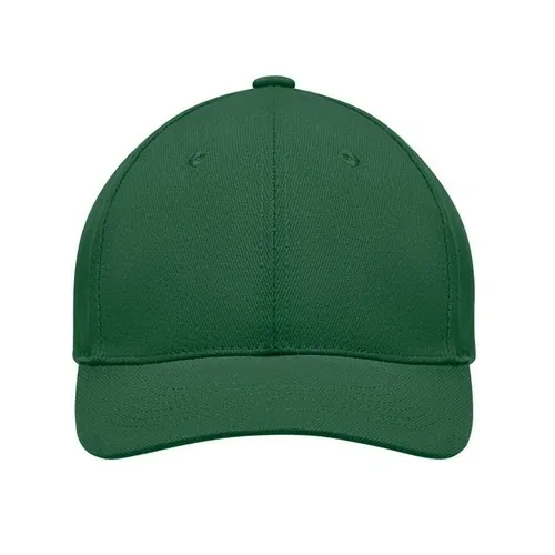Gorra de béisbol de algodón con cierre ajustable ref MO9643 - Side Verde Oscuro