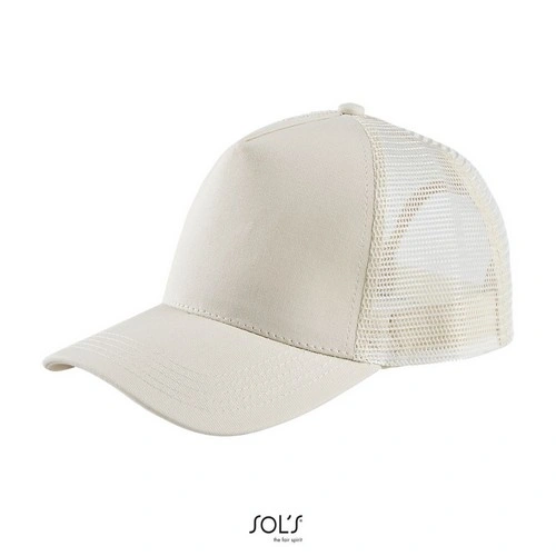 Gorra de malla de 5 paneles con cierre ajustable ref S04451