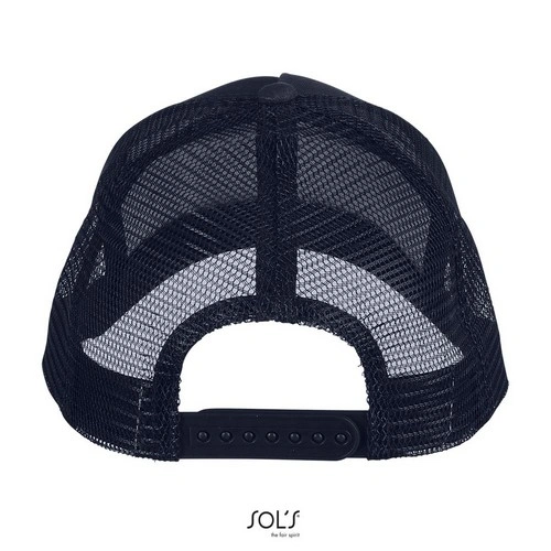 Gorra de malla de 5 paneles con cierre ajustable ref S04451