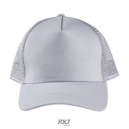 Gorra de malla de 5 paneles con cierre ajustable ref S04451