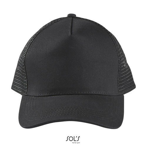 Gorra de malla de 5 paneles con cierre ajustable ref S04451
