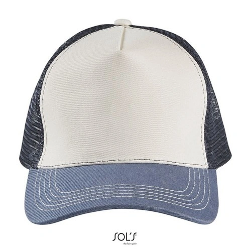 Gorra de malla de 5 paneles con cierre ajustable ref S04451