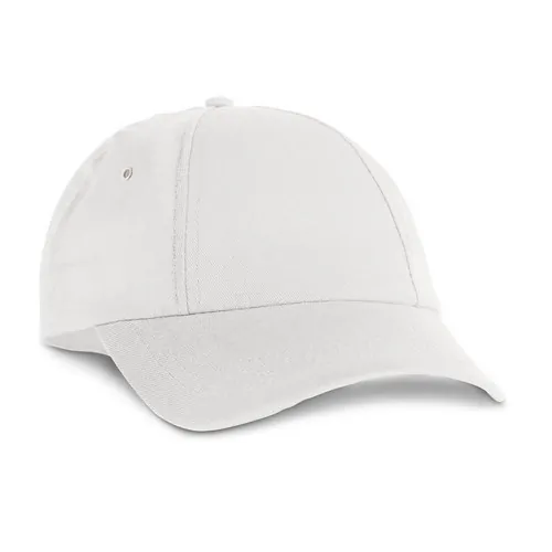Gorra de poliéster con orificios de ventilación ref 99415 - Blanco 01