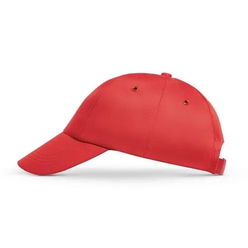 Gorra de poliéster con orificios de ventilación ref 99415 - Rojo 02