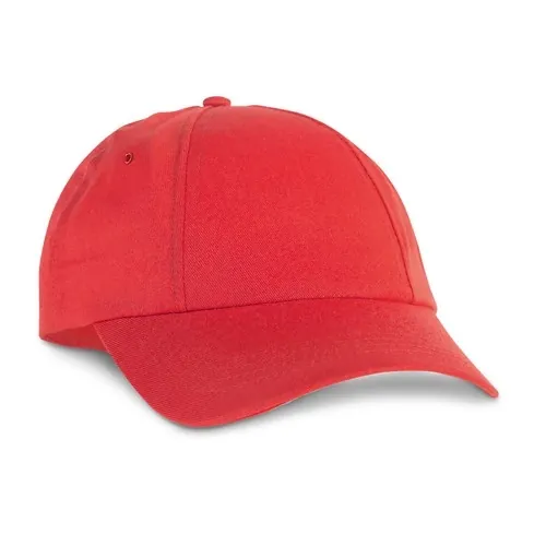 Gorra de poliéster con orificios de ventilación ref 99415 - Rojo