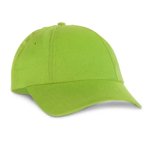 Gorra de poliéster con orificios de ventilación ref 99415 - Verde Claro