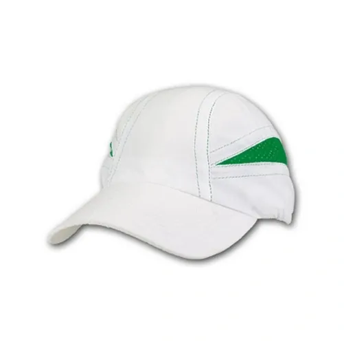Gorra deportiva blanca con ajuste elástico ref CO33 - Verde