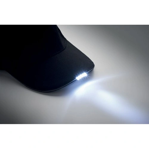Gorra de béisbol con luz LED y carga USB ref MO2439