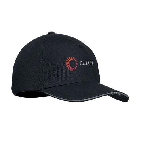 Gorra de béisbol con luz LED y carga USB ref MO2439