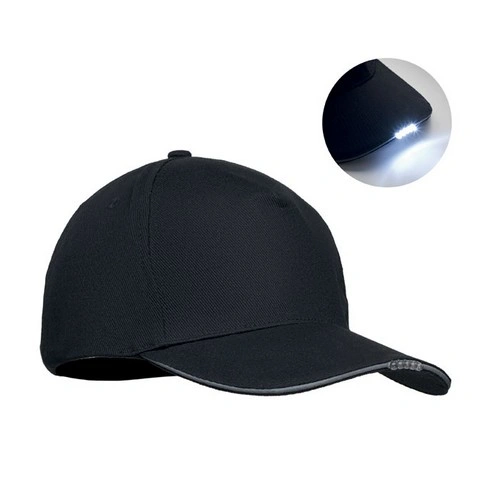 Gorra de béisbol con luz LED y carga USB ref MO2439