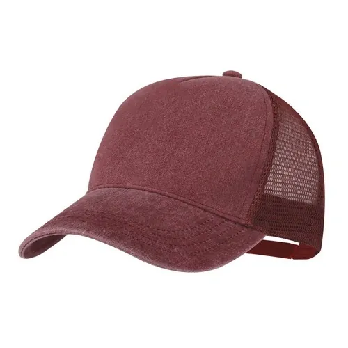 Gorra Malcers personalizable de algodón transpirante ref 22147 - Rojo