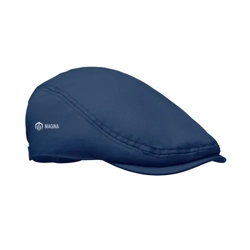 Gorra Newsboy plana personalizable de algodón 235 gr/m ref MO2850 - Azul Printed