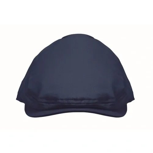 Gorra Newsboy plana personalizable de algodón 235 gr/m ref MO2850 - Back Azul