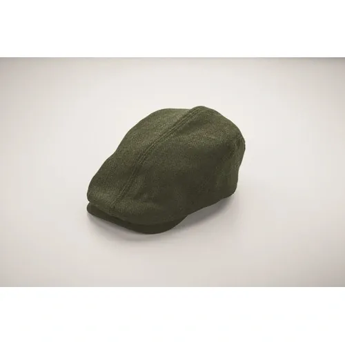Gorra plana Newsboy personalizable estilo boina melange ref MO2966 - Detail Verde