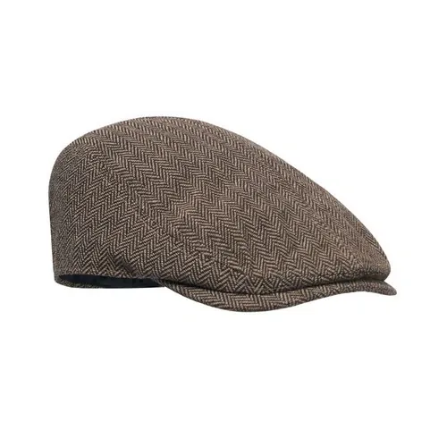 Gorra plana Newsboy personalizable estilo boina melange ref MO2966 - Kaki
