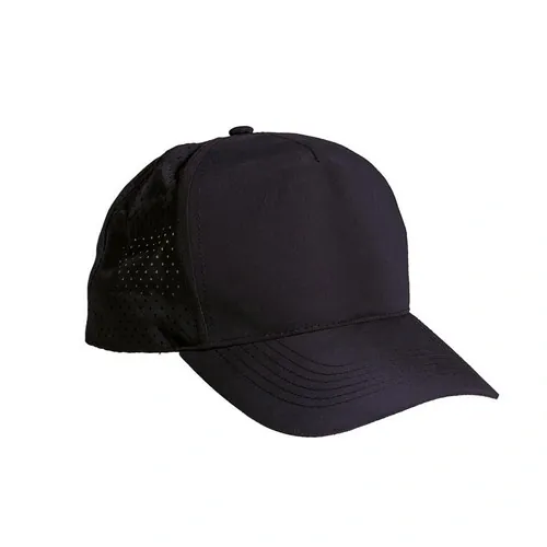 Gorra Shoot 5 paneles y ventilación ref SH24 - Negro