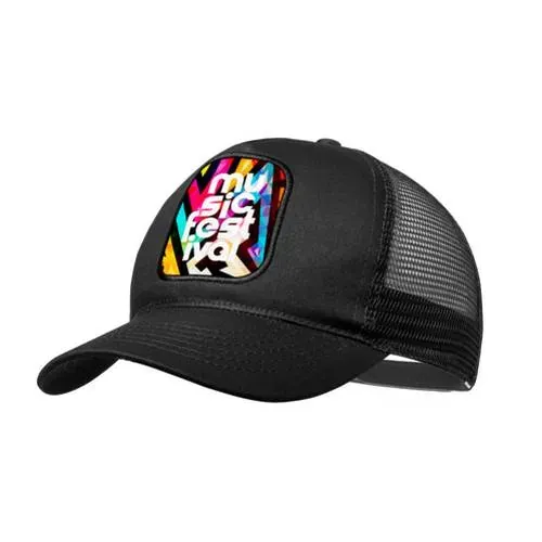Gorra trucker con parche para sublimación ref 1537 - 02