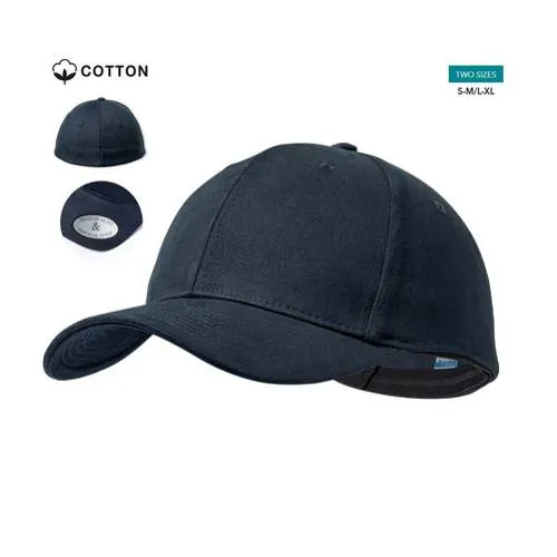 Gorra cerrada de 6 paneles con ajuste elástico ref 1533