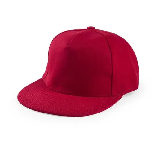 Gorra de 5 paneles con visera plana acolchada ref 3945