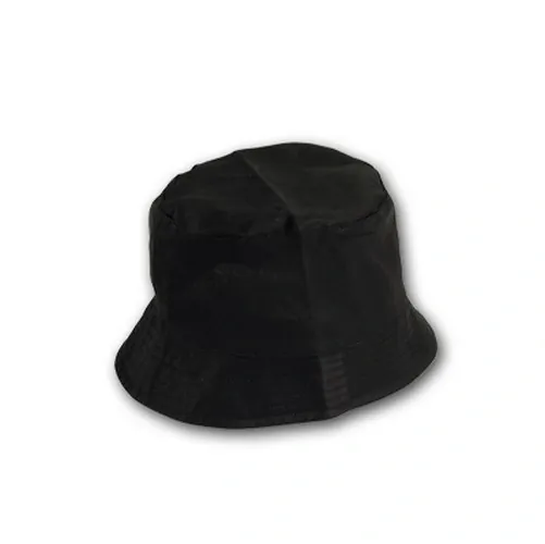 Gorro bob de algodón con visera transpirable ref BO25 - Negro