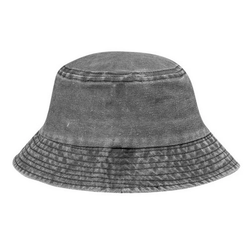 Gorro Bob de algodón transpirable efecto desteñido ref SI27